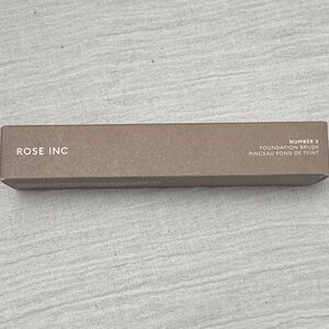 Rose Inc Number 3 Foundation Brush in Brown